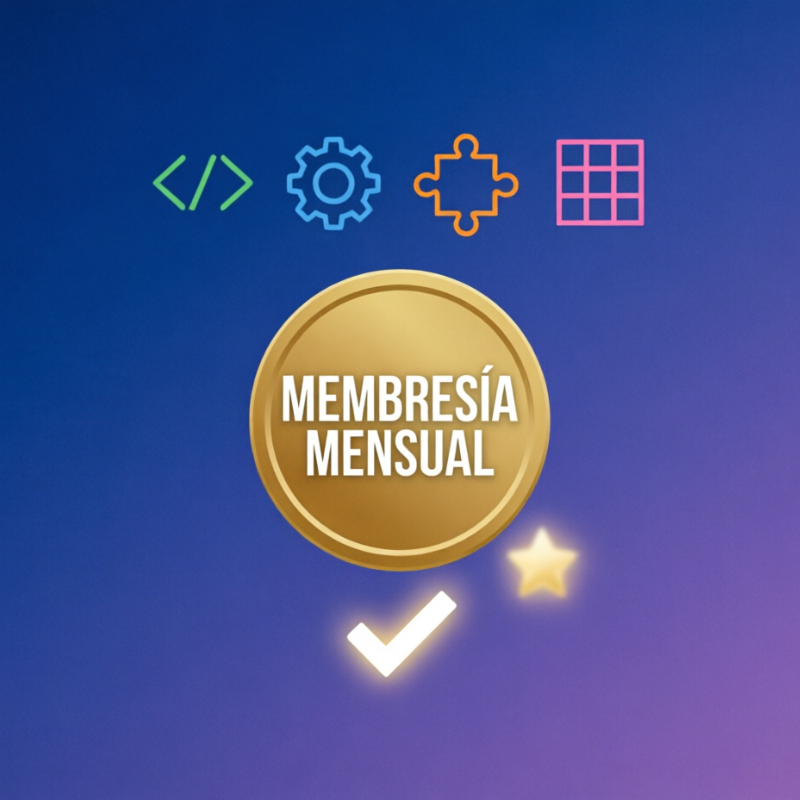 MENSUAL MEMBRESIA Membresía Pack Life - Imagen 1